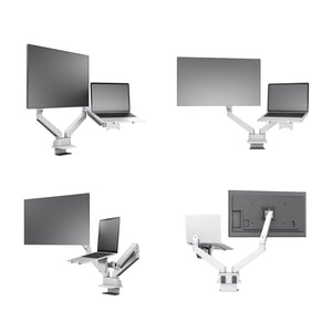 Multibrackets 7350105211898 valge gaasiamordiga monitori- ja sulearvutihoidja 3